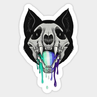 PRIDE CAT - MLM/Gay Variant Sticker